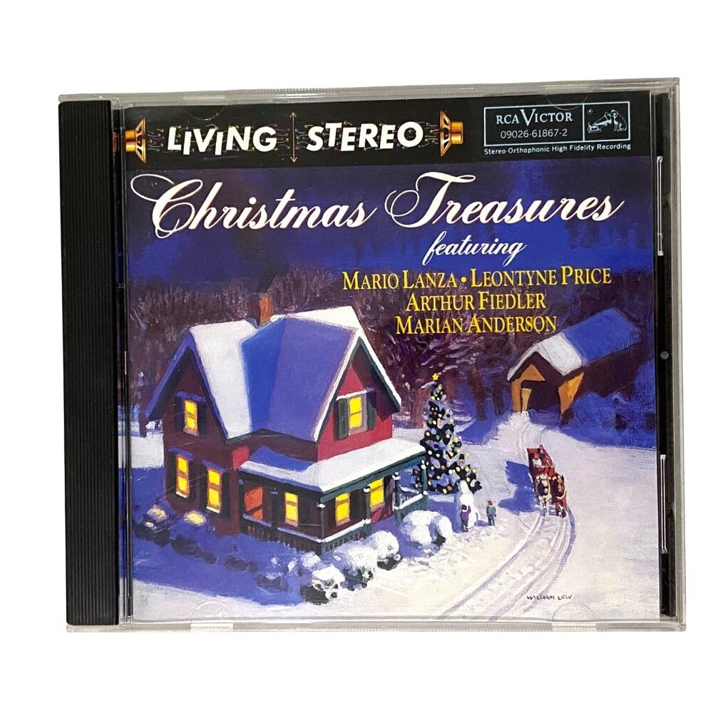 Living Stereo Christmas Treasures CD Mario Lanza Leontyne Price Marian Anderson